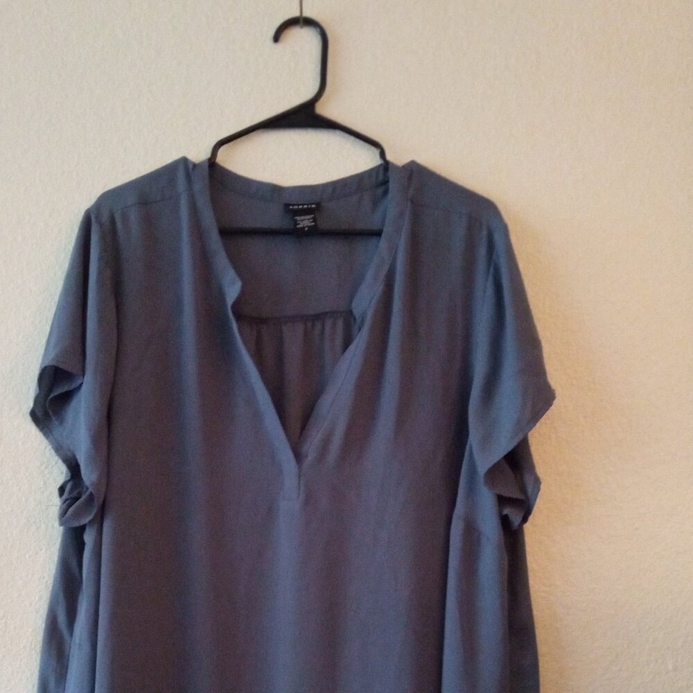 Torrid Flutter Sleeve pullover blouse